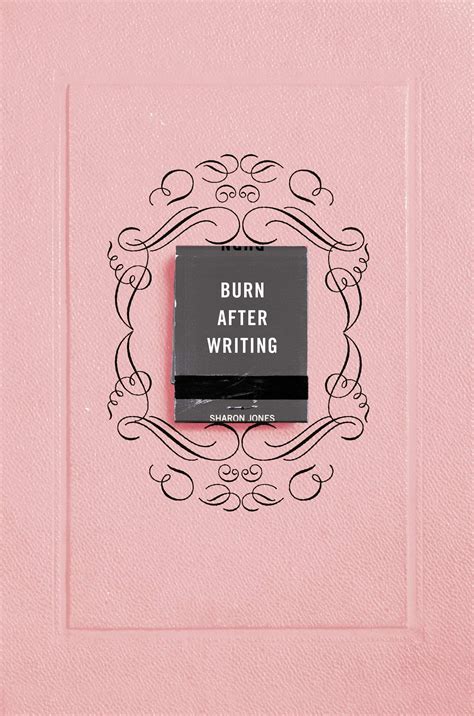 Burn After Writing Printable